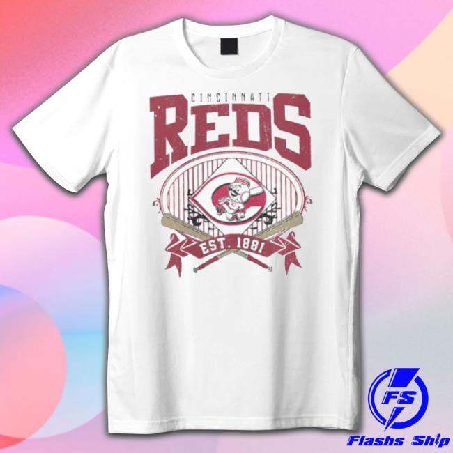 Retro Cincinnati Reds Baseball EST 1881 Shirt