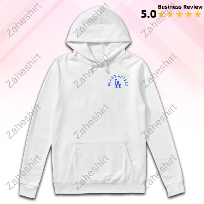 Official Born X Raised + Dodgers The Town Hoodie - Zaheshirt
